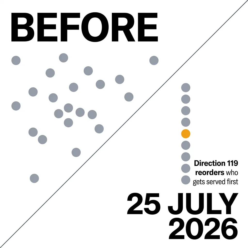 Ministerial Direction 119: The New Skilled Visa Processing Order Explained